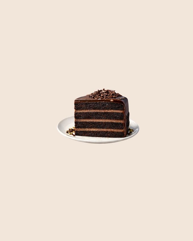 Five-High Chocolate Cake.