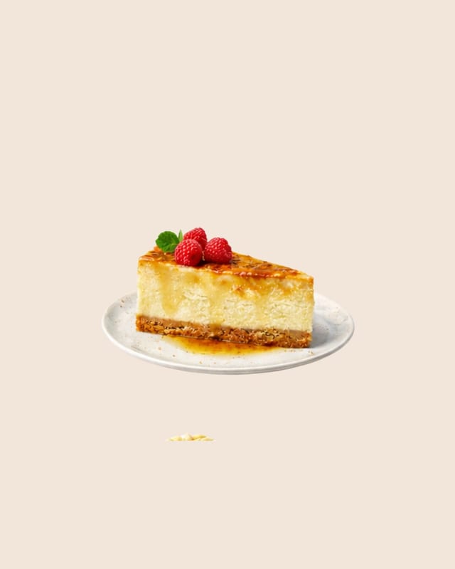 Crème Brûlée Cheesecake.