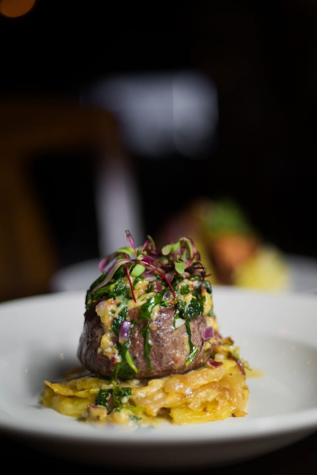 Steak Diane.